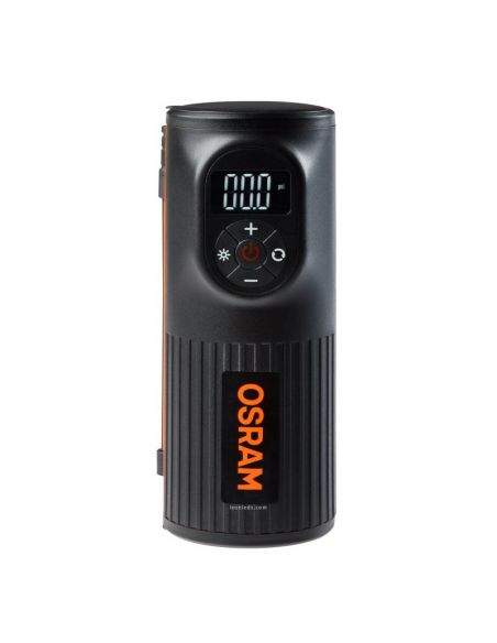 Compresor de neumaticos recargable y portatil pequeño Tyreinflate 2000 Otir2000 Osram | LeonLeds