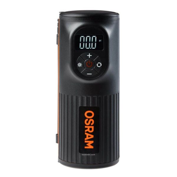 Compresor de neumaticos recargable y portatil pequeño Tyreinflate 2000 Otir2000 Osram | LeonLeds
