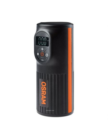 Compresor de neumaticos recargable y portatil pequeño Tyreinflate 2000 Otir2000 Osram | LeonLeds