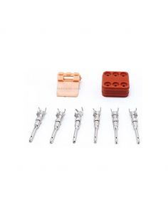 Conector 6 Pin Deutsch Macho con Faston Agropar | LeonLeds 2