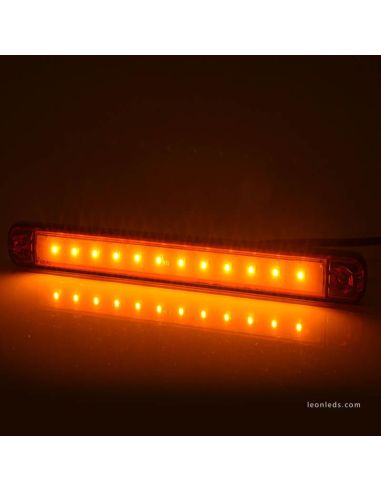Barra LED intermitente Homologada 12V-24V 1502 Was | LeonLeds