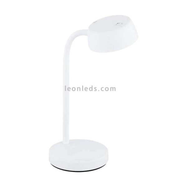 Lámpara de mesa LED moderna Cabales blanco