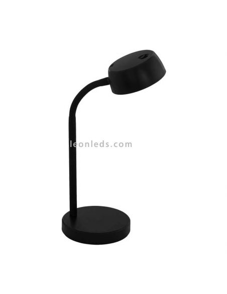 Lámpara de mesa LED moderna Cabales negra