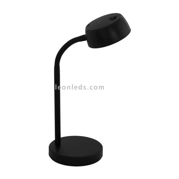 Lámpara de mesa LED moderna Cabales negra