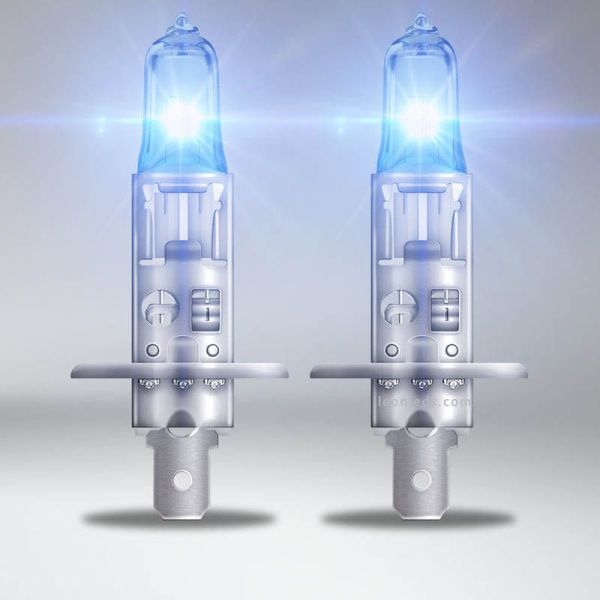 Bombillas H1 luz mas blanca 5000K y 100% mas de luz Cool Blue Intense Next Generation 2 Uds. 64150CBN-2HB