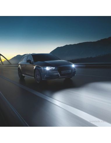 Bombillas H4 luz mas blanca 5000K y 100% mas de luz Cool Blue Intense Next Generation 2 Uds. Osram | LeonLeds