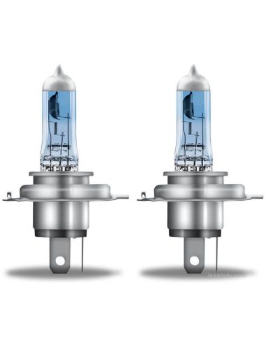 Bombillas H4 luz mas blanca 5000K y 100% mas de luz Cool Blue Intense Next Generation 2 Uds. Osram | LeonLeds