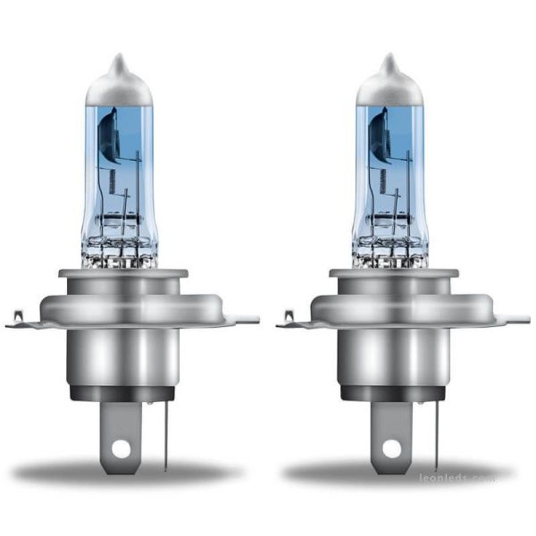 Bombillas H4 luz mas blanca 5000K y 100% mas de luz Cool Blue Intense Next Generation 2 Uds. Osram | LeonLeds