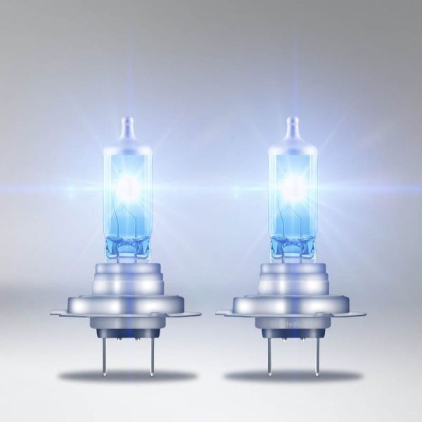Lâmpadas H7 luz mais branca 5000K e 100% mais luz Cool Blue Intense Next Generation Pack 2 Unds. 64210CBN-HCB Osram | leonleds
