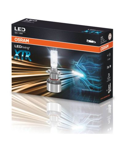 Lâmpadas LED H7 12V LedDriving XTR Pack 2 lâmpadas H7 Osram 64210DWXTR | leonleds