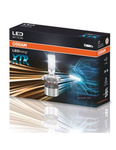 Bombillas LED H4 12V LedDriving XTR Pack 2 Bombillas H4 64193DWXTR Osram | LeonLeds