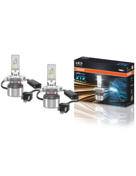 Lâmpadas H4 LED 12V LedDriving XTR Pack 2 lâmpadas H4 64193DWXTR Osram | leonleds