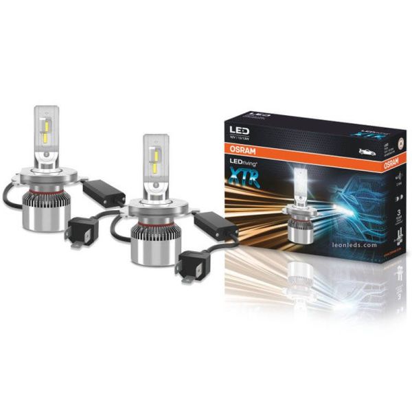 Bombillas LED H4 12V LedDriving XTR Pack 2 Bombillas H4 64193DWXTR Osram | LeonLeds