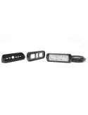Lámpara LED rectangular 2.000Lm con accesorios de montaje Inclinado 45º o Superficie Was | LeonLeds