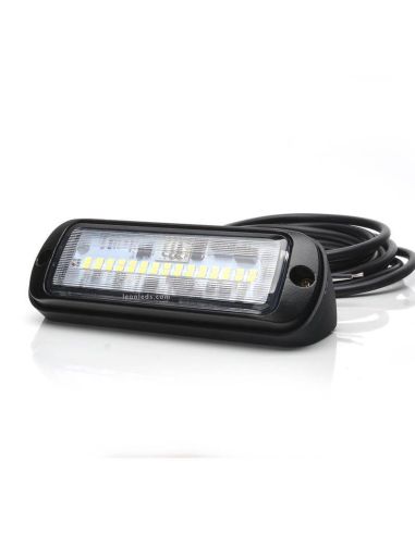 Lámpara LED rectangular 2.000Lm con accesorios de montaje Inclinado 45º o Superficie 1501 | LeonLeds