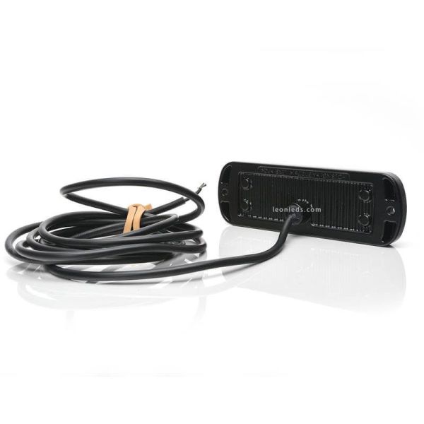 Barra LED rectangular opaca 1.800Lm con accesorios de montaje Inclinado 45º o Superficie IP69K 1501 N | LeonLeds