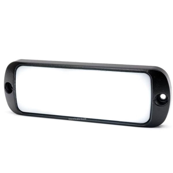 Barra LED rectangular opaca 1.800Lm con accesorios de montaje Inclinado 45º o Superficie IP69K 1501 N | LeonLeds