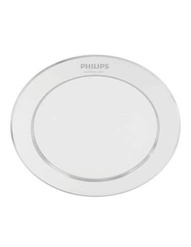 Luminária embutida LED redonda de metal 17W 1600Lm Diamond Cut DL251 Philips | leonleds
