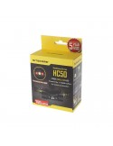 Linterna Frontal LED HC50 Nitecore Recargable de cabeza Sumergible | LeonLeds