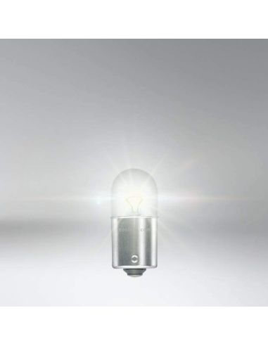 Boite de 10 Ampoules Halogènes R5W BA15s 12V Original 1 Und. 1 Pôle | leonleds