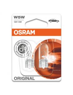 Ampoule sans culot Halogène W5W 12V Original 2 Unds. 2825 Osram | leonleds