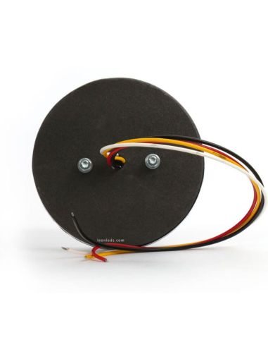 Piloto LED Redondo pequeño 3 Funciones 12/24V Ø 11,5Cm 214 Was | LeonLeds