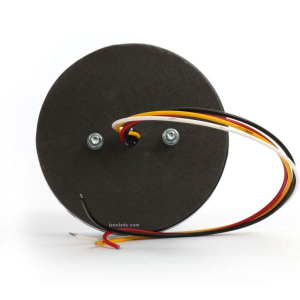 Piloto LED Redondo pequeño 3 Funciones 12/24V Ø 11,5Cm 214 Was | LeonLeds