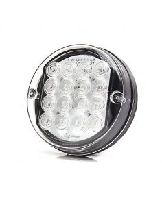 Piloto LED Redondo pequeño 3 Funciones 12/24V Ø 11,5Cm 214 Was | LeonLeds 2