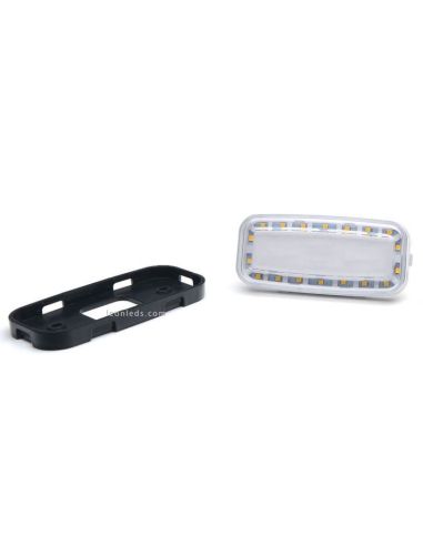 Trasera Piloto LED rectangular Marcha Atrás 1481 AR 12V 24V | LeonLeds