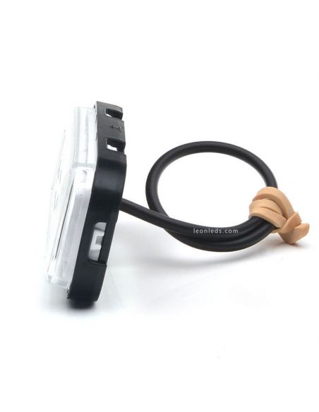 Luz de marcha atrás retangular LED 1481 AR 12V 24V | leonleds