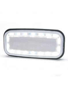Piloto LED rectangular Marcha Atrás 1481 AR 12V 24V | LeonLeds