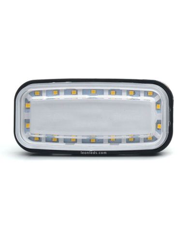 Piloto LED rectangular Marcha Atrás 1481 AR 12V 24V | LeonLeds