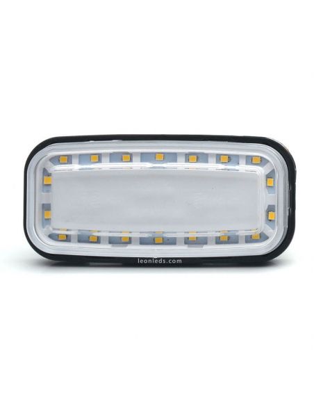 Piloto LED rectangular Marcha Atrás 1481 AR 12V 24V | LeonLeds