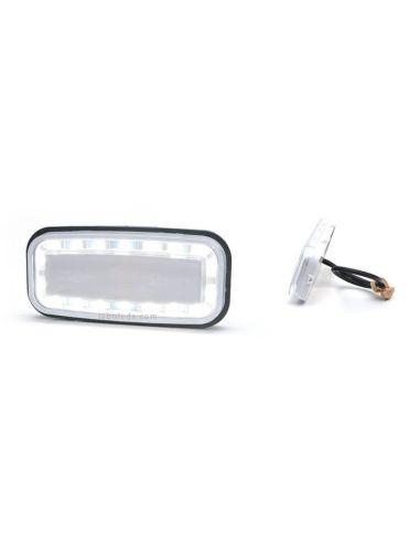 Trasera Piloto LED rectangular Marcha Atrás 1481 AR 12V 24V | LeonLeds