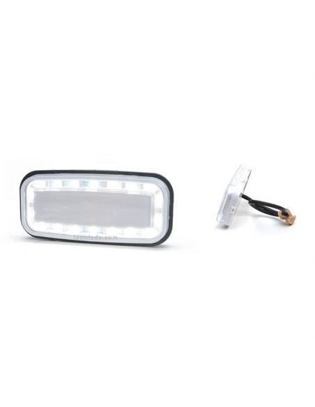 Trasera Piloto LED rectangular Marcha Atrás 1481 AR 12V 24V | LeonLeds