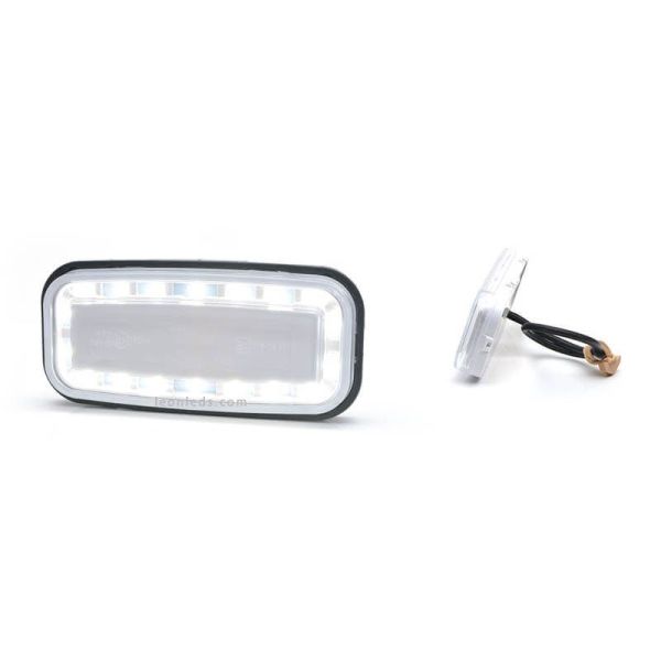 Trasera Piloto LED rectangular Marcha Atrás 1481 AR 12V 24V | LeonLeds