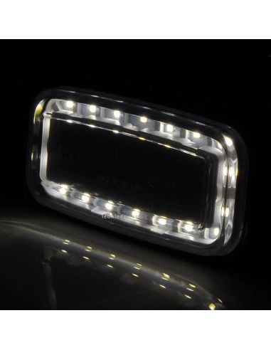 Feu de recul LED rectangulaire arrière 1481 AR 12V 24V | leonleds