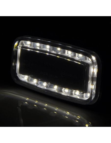 Feu de recul LED rectangulaire arrière 1481 AR 12V 24V | leonleds