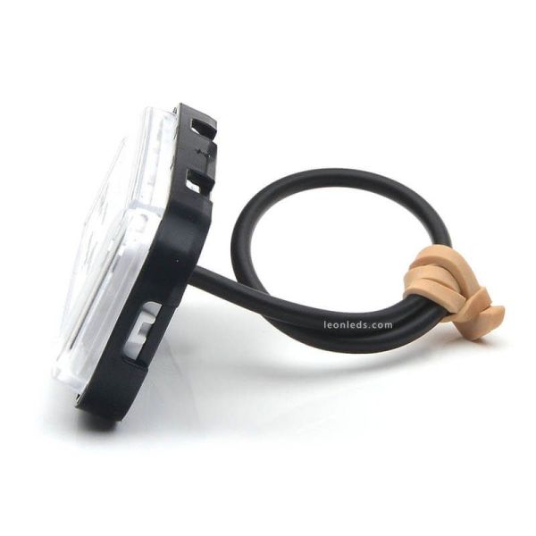 Trasera Piloto LED rectangular con luz de marcha atrás y Antiniebla 1481 AR  F 2V 24V Was | LeonLeds