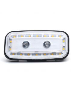 Piloto LED rectangular con luz de marcha atrás y Antiniebla 1481 AR  F 2V 24V Was | LeonLeds 2