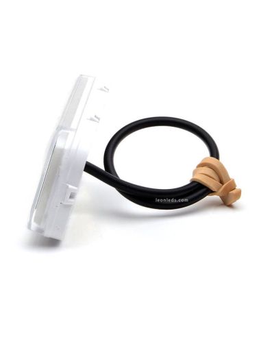 Piloto LED rectangular trasero de Antiniebla 1481 F 12V 24V Was | LeonLeds