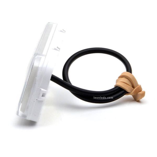 Piloto LED rectangular trasero de Antiniebla 1481 F 12V 24V Was | LeonLeds