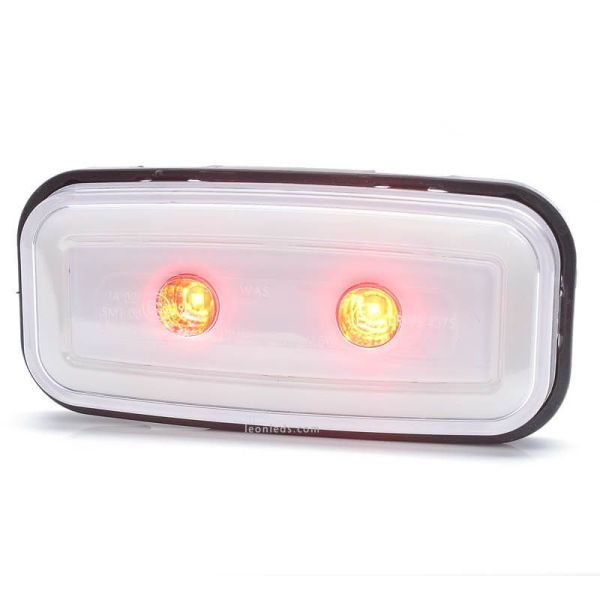 Feu Arrière LED Antibrouillard Rectangulaire 1481 F 12V 24V Was | leonleds