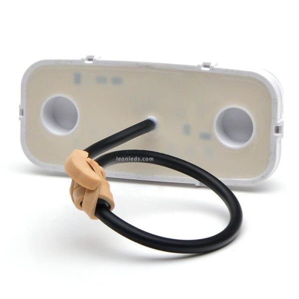 Retangular Traseira Nevoeiro LED Luz Traseira 1481 F 12V 24V Was | leonleds