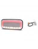 Piloto LED con luz de posición y marcha atrás trasera 1481 R AR 12V 24V de Was | LeonLeds