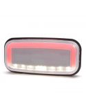 Piloto LED con luz de posición y marcha atrás trasera 1481 R AR 12V 24V de Was | LeonLeds