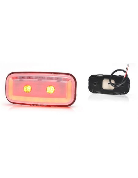 Feu arrière LED avec feu de position et feu antibrouillard arrière 1481 RF 12V 24V Was | leonleds
