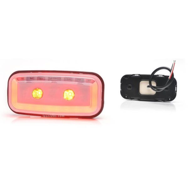 Trasera de Piloto LED con luz de posición y antiniebla trasera 1481 R F 12V 24V Was | LeonLeds
