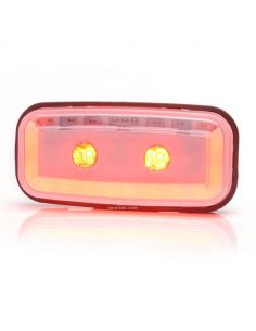 Feu arrière à LED avec feu de position et feu antibrouillard arrière 1481 RF 12V 24V Was | leonleds