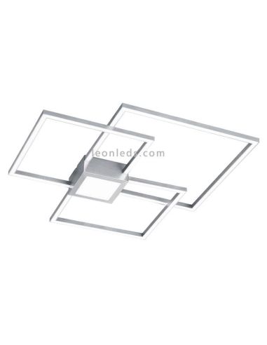 Plafón LED regulable Hydra disponible en blanco